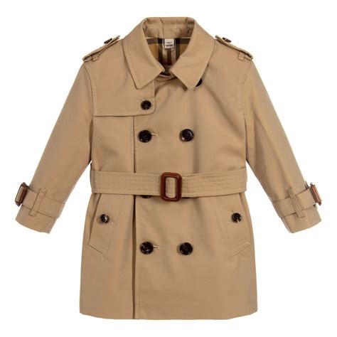 burberry london plaid kids trench coat|Burberry baby winter coat.